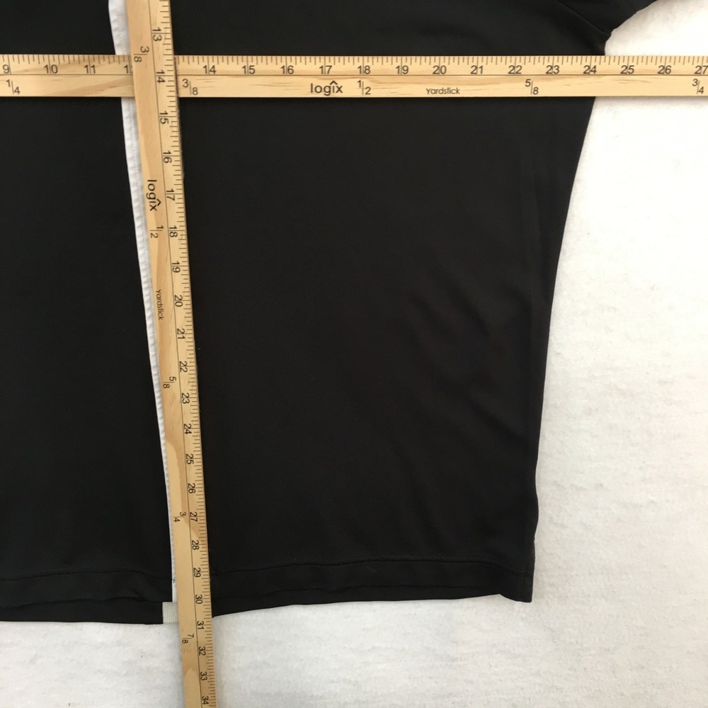 Loudmouth Golf Mens XL Black Short Sleeve Polo Shirt Patterned Pocket Graphic - Picture 7 of 7
